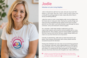 Jodie Later Living Helpline