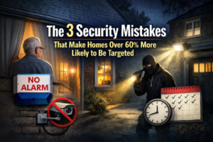 The 3 Security Mistakes That Make Homes Over 60% More Likely to Be Targeted
