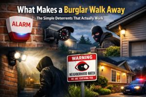What Makes a Burglar Walk Away