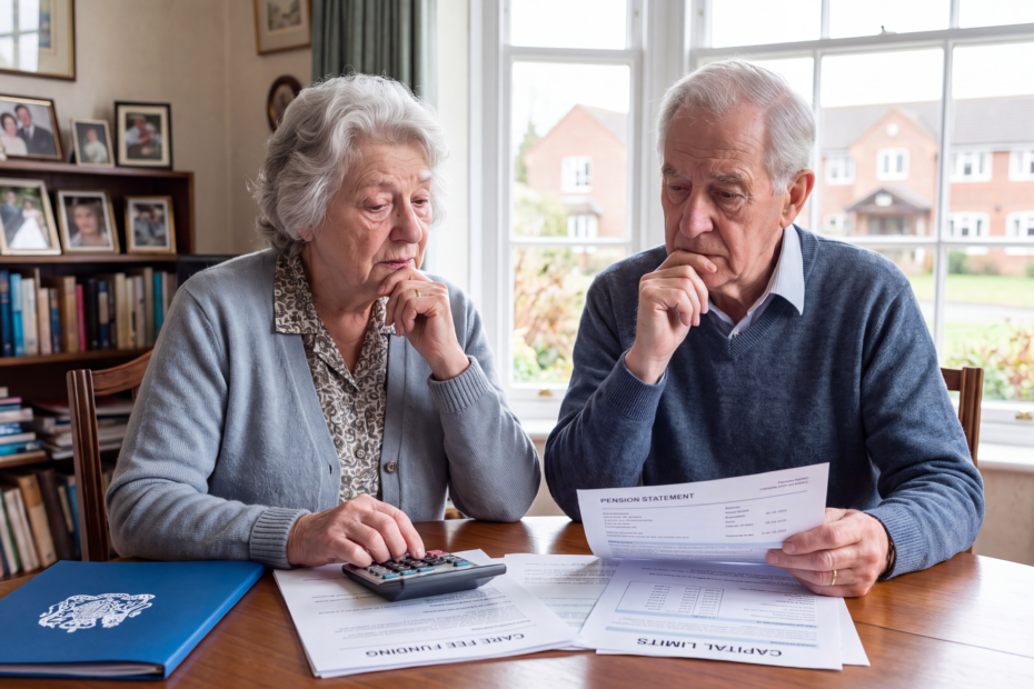 Care fee funding rates and capital limits for homeowners paying for care